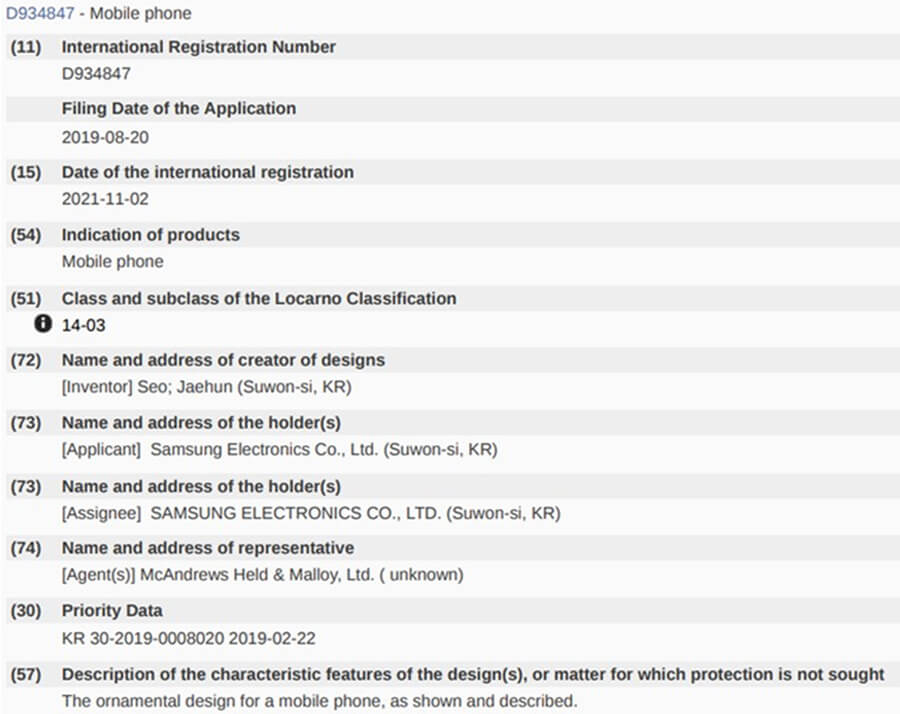 Lộ thiết kế smartphone màn hình gập mới của Samsung, có khi nào là Galaxy Z Fold4 không? - Hình 1 Lộ thiết kế smartphone màn hình gập mới của Samsung, có khi nào là Galaxy Z Fold4 không? - Hình 1