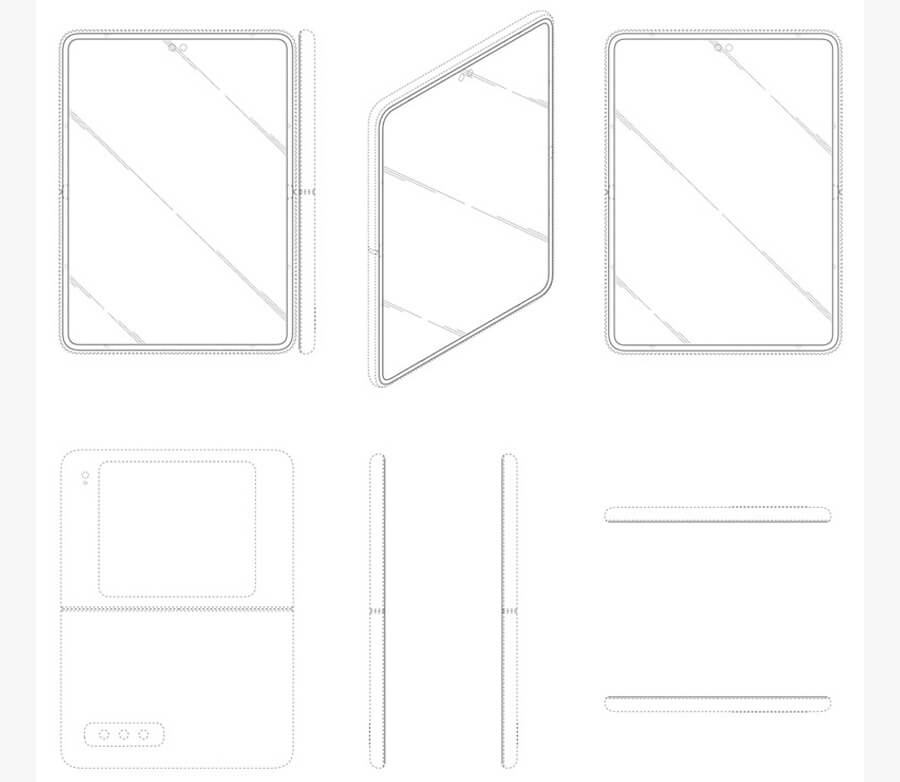Lộ thiết kế smartphone màn hình gập mới của Samsung, có khi nào là Galaxy Z Fold4 không? - Hình 2 Lộ thiết kế smartphone màn hình gập mới của Samsung, có khi nào là Galaxy Z Fold4 không? - Hình 2