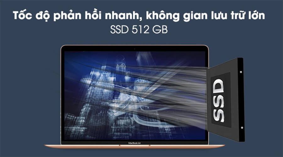 Apple Macbook Air 13" (2020) M1 8GB/512GB - Hình 6