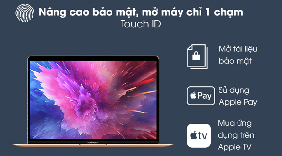 Apple Macbook Air 13" (2020) M1 16GB/512GB - Hình 2