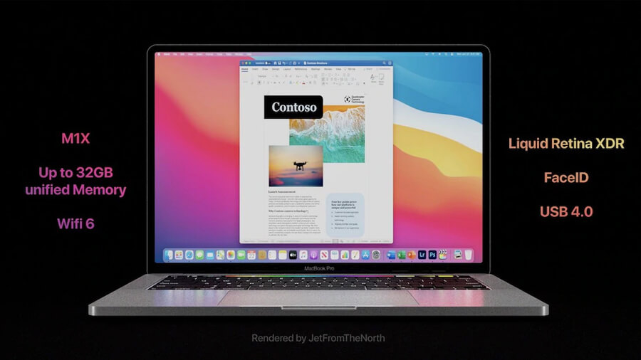 MacBook Pro 14 và 16 inch với màn hình miniLED sẽ được ra mắt vào cuối năm nay