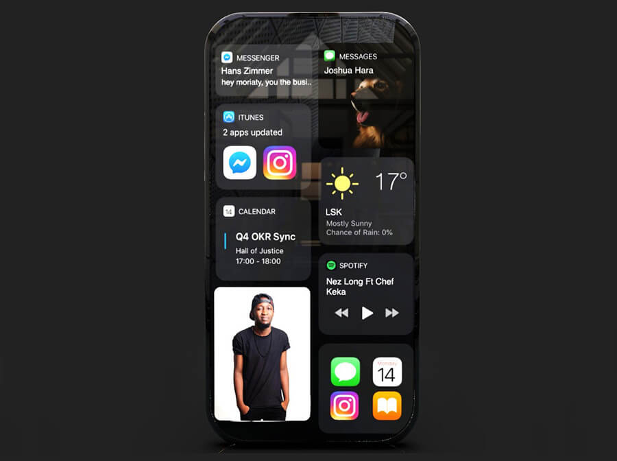 "Mê mẩn" trước concept iPhone 14 cực ảo diệu - Hình 3 "Mê mẩn" trước concept iPhone 14 cực ảo diệu - Hình 3