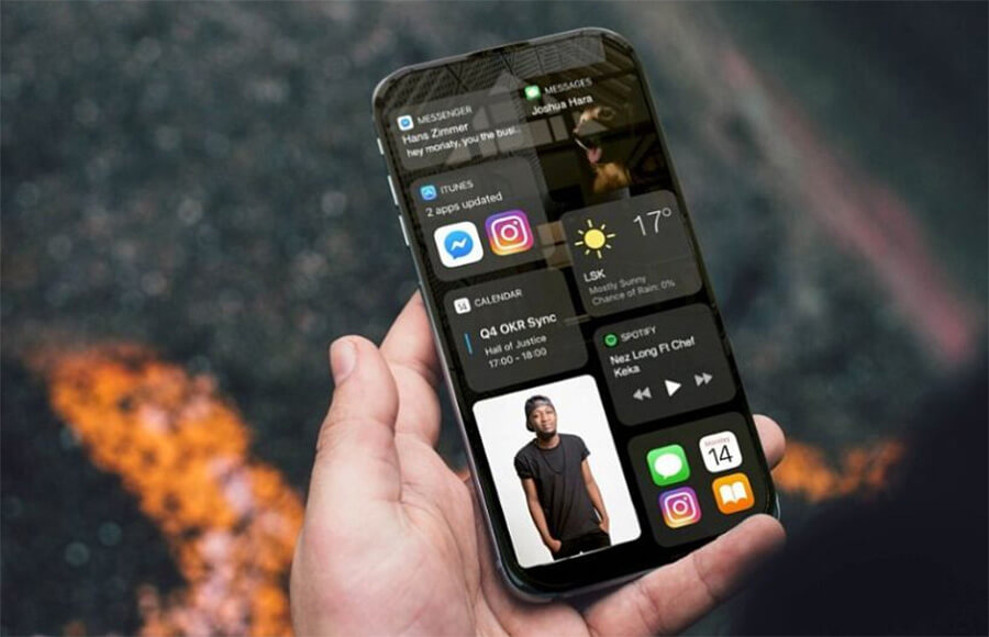 "Mê mẩn" trước concept iPhone 14 cực ảo diệu - Hình 4 "Mê mẩn" trước concept iPhone 14 cực ảo diệu - Hình 4