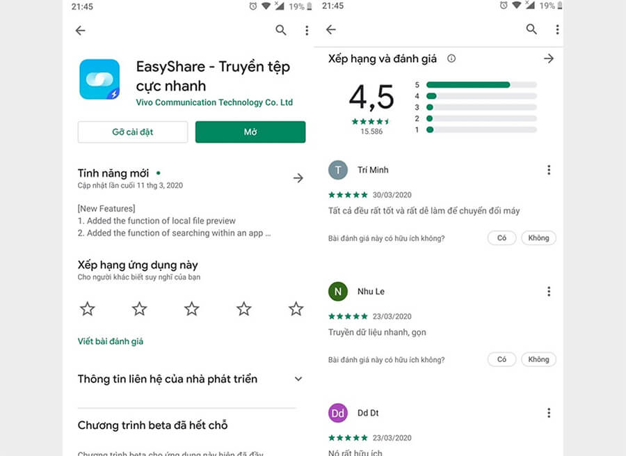 Mẹo chia sẻ dữ liệu từ Android sang Android hoặc sang iOS cực dễ - Hình 1 Mẹo chia sẻ dữ liệu từ Android sang Android hoặc sang iOS cực dễ - Hình 1