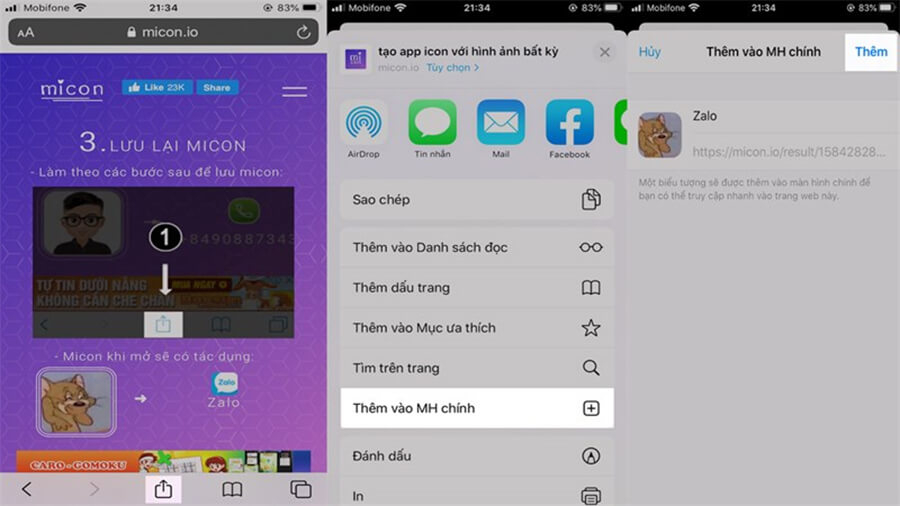 Mẹo đổi icon ứng dụng trên iPhone siêu đẹp và siêu độc - Hình 4 Mẹo đổi icon ứng dụng trên iPhone siêu đẹp và siêu độc - Hình 4
