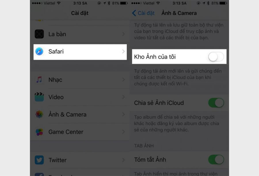 Mẹo giải quyết iPhone đầy bộ nhớ mà không cần xóa ứng dụng - Hình 5 Mẹo giải quyết iPhone đầy bộ nhớ mà không cần xóa ứng dụng - Hình 5