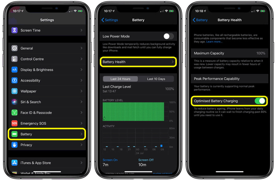 Mẹo giúp tăng tuổi thọ pin iPhone, iPad và MacBook trên iOS 13 - Hình 1 Mẹo giúp tăng tuổi thọ pin iPhone, iPad và MacBook trên iOS 13 - Hình 1