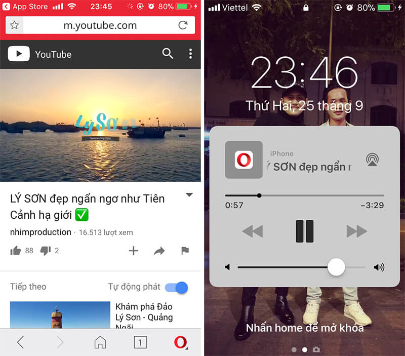 Mẹo nghe nhạc YouTube trên iPhone, smartphone Android khi tắt màn hình - Hình 4 Mẹo nghe nhạc YouTube trên iPhone, smartphone Android khi tắt màn hình - Hình 4