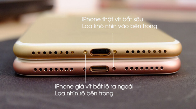 Mẹo phân biệt iPhone 7 thật và giả - Hình 3