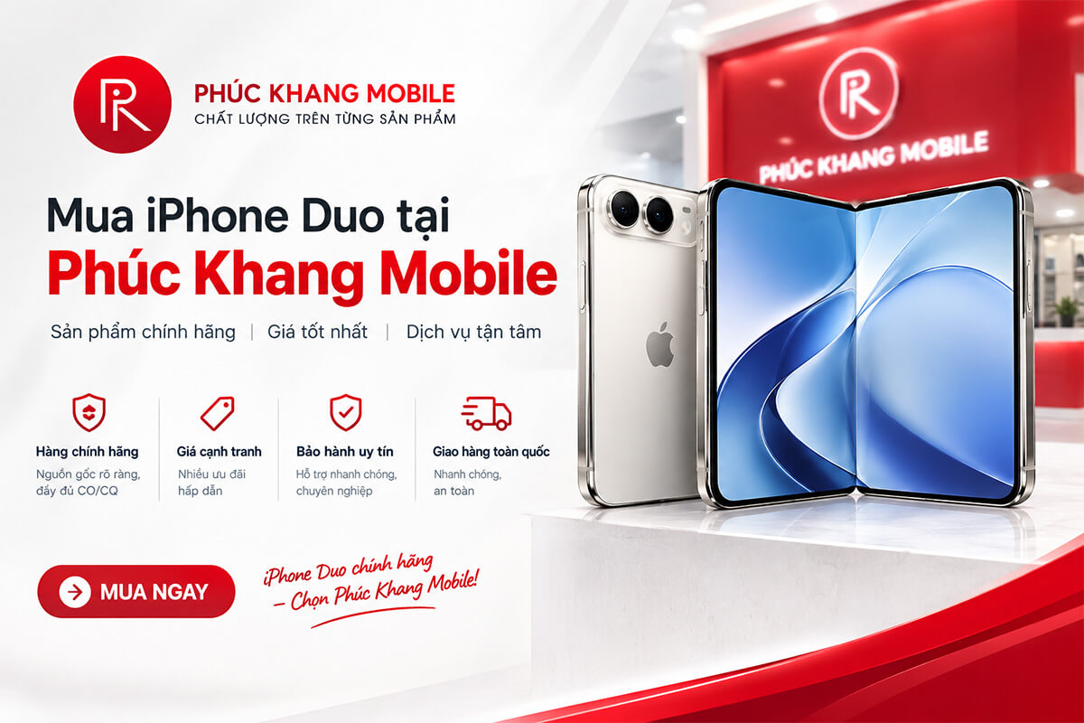 Mua iPhone Duo tại Phúc Khang Mobile
