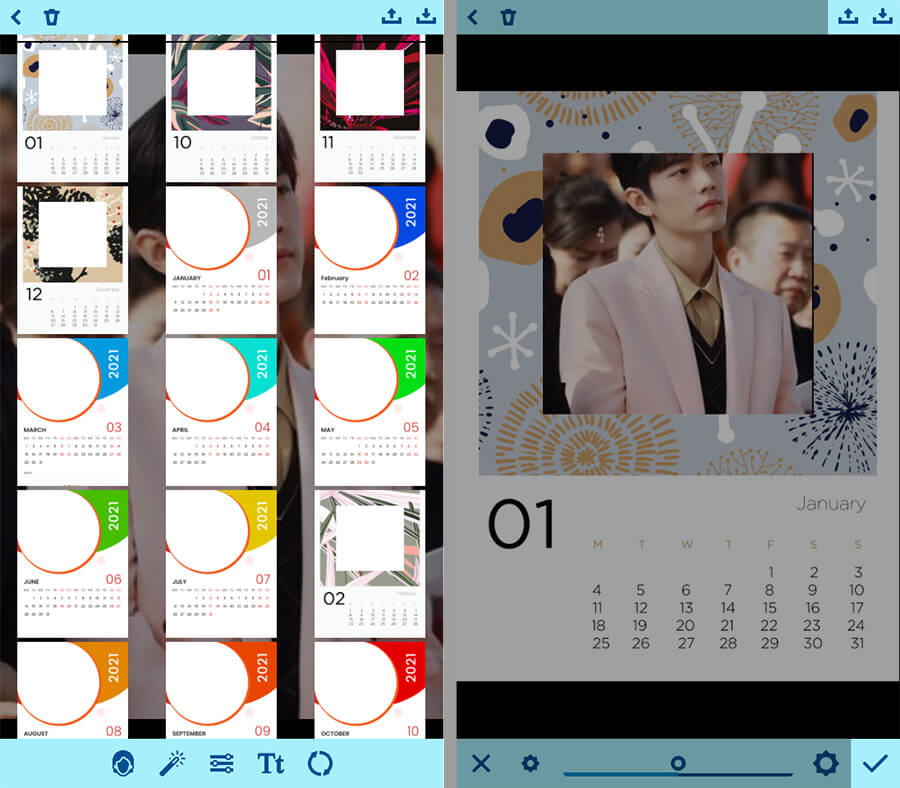 Năm mới rộn ràng với bộ lịch 2021 được tạo từ ảnh của chính bạn bằng smartphone - Hình 3