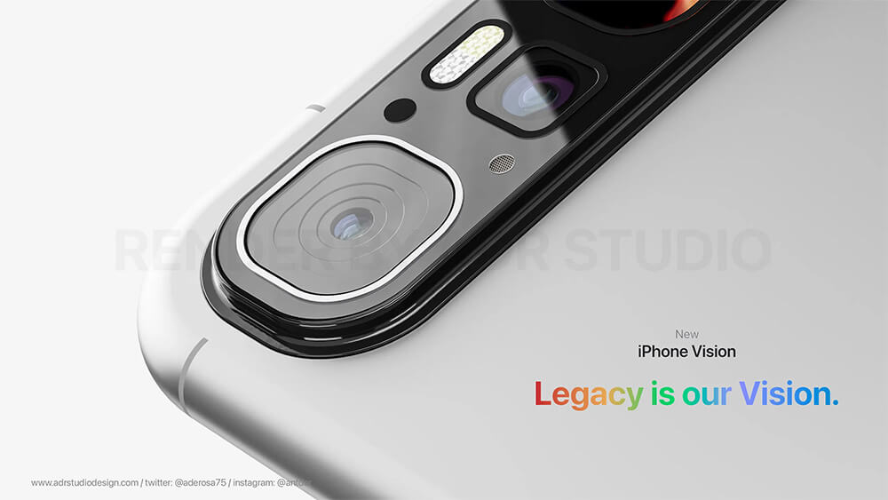 Concept iPhone Vision được lấy cảm hứng từ kính VR Apple Vision Pro - Hình 4