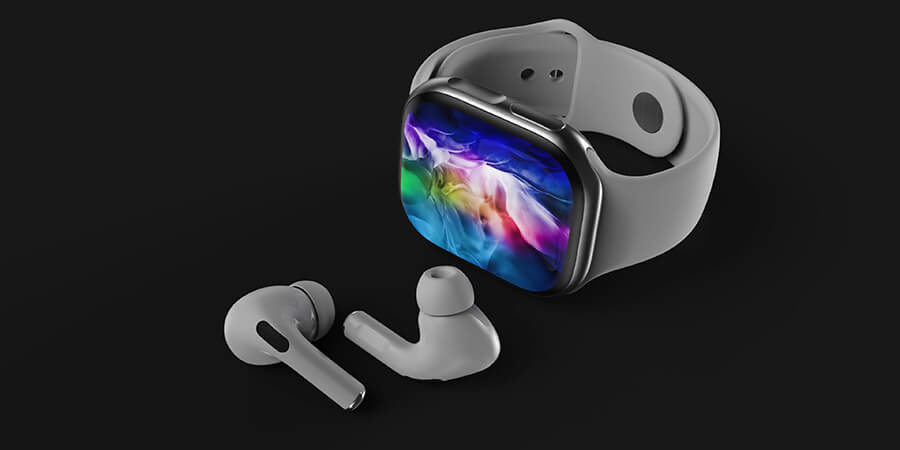 Ngất ngây trước concept Apple Watch Series 6 khi không còn Digital Crown - Hình 1