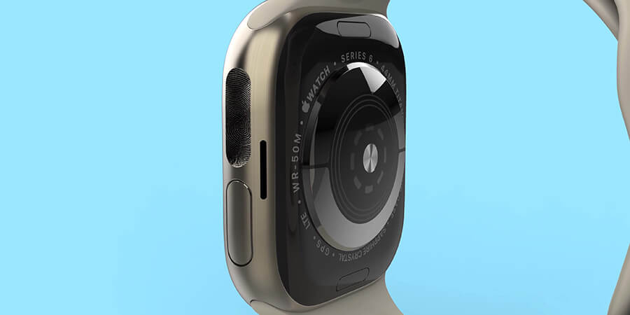 Ngất ngây trước concept Apple Watch Series 6 khi không còn Digital Crown - Hình 2