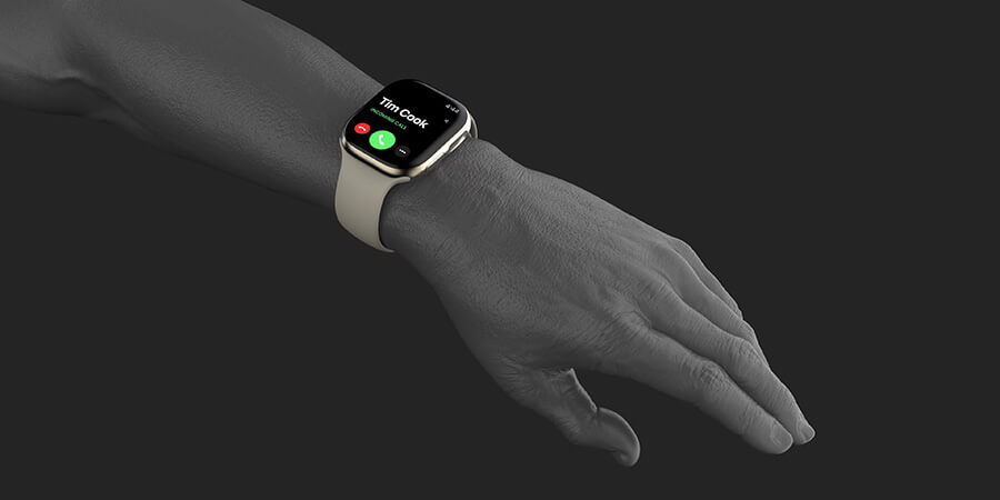 Ngất ngây trước concept Apple Watch Series 6 khi không còn Digital Crown - Hình 5