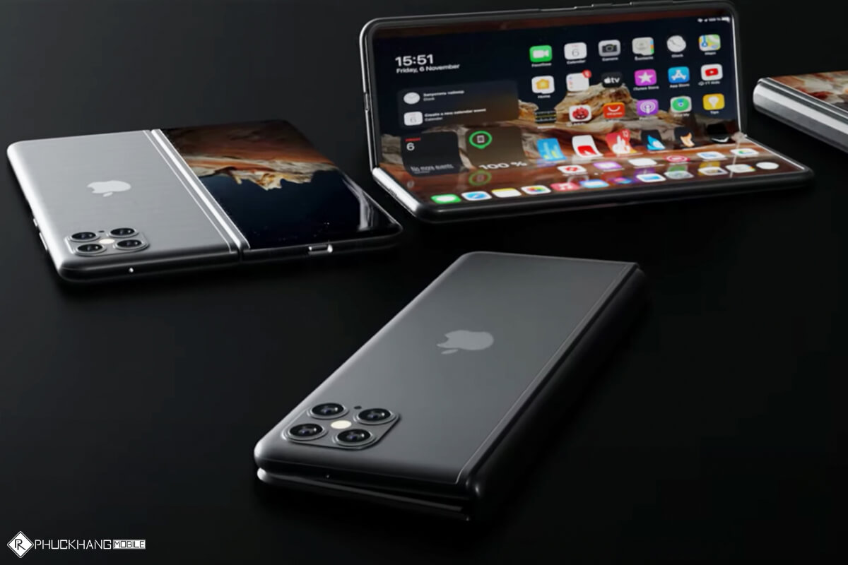 iPhone màn hình gập iPhone màn hình gập