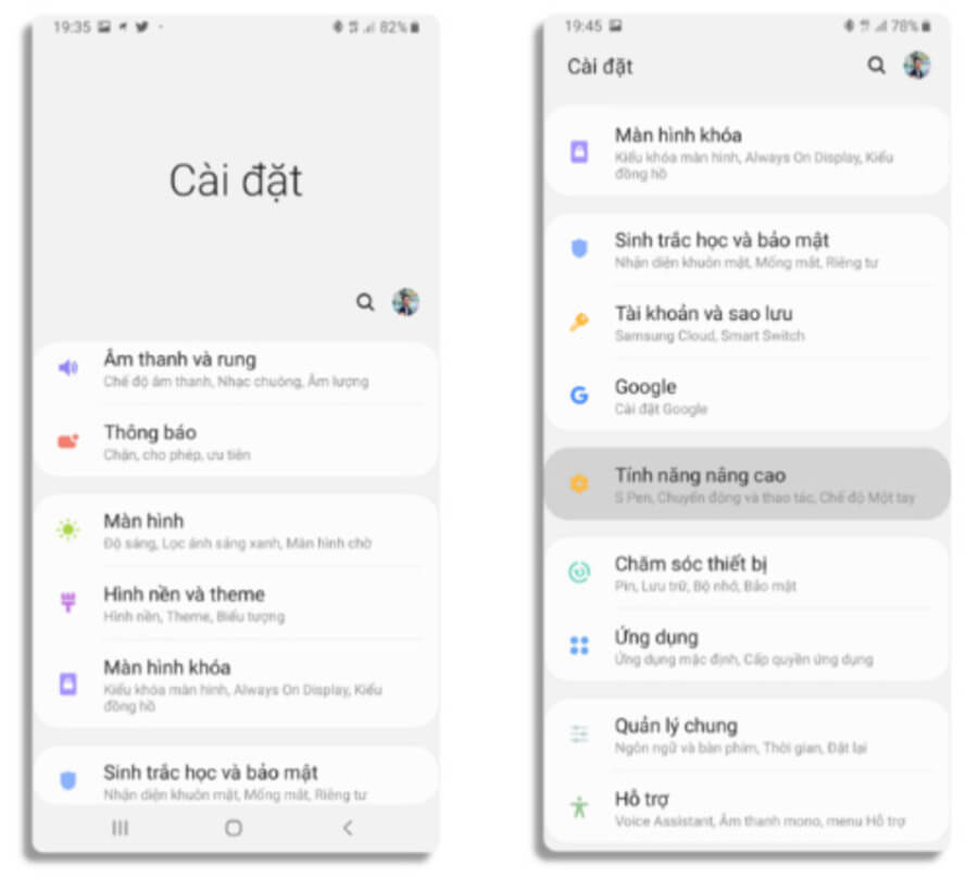 Tối ưu sử dụng một tay.