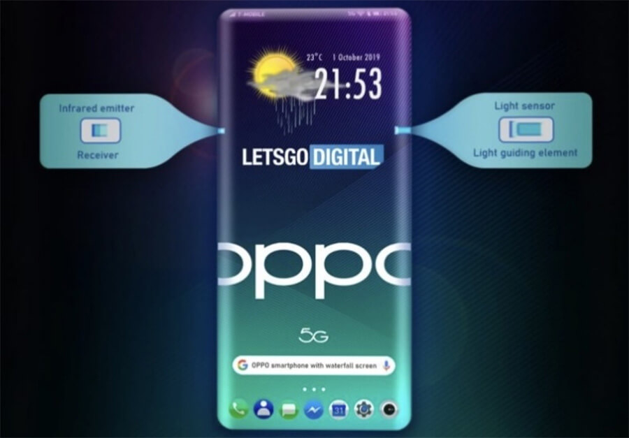 OPPO đang bước gần đến với smartphone toàn màn hình 100%