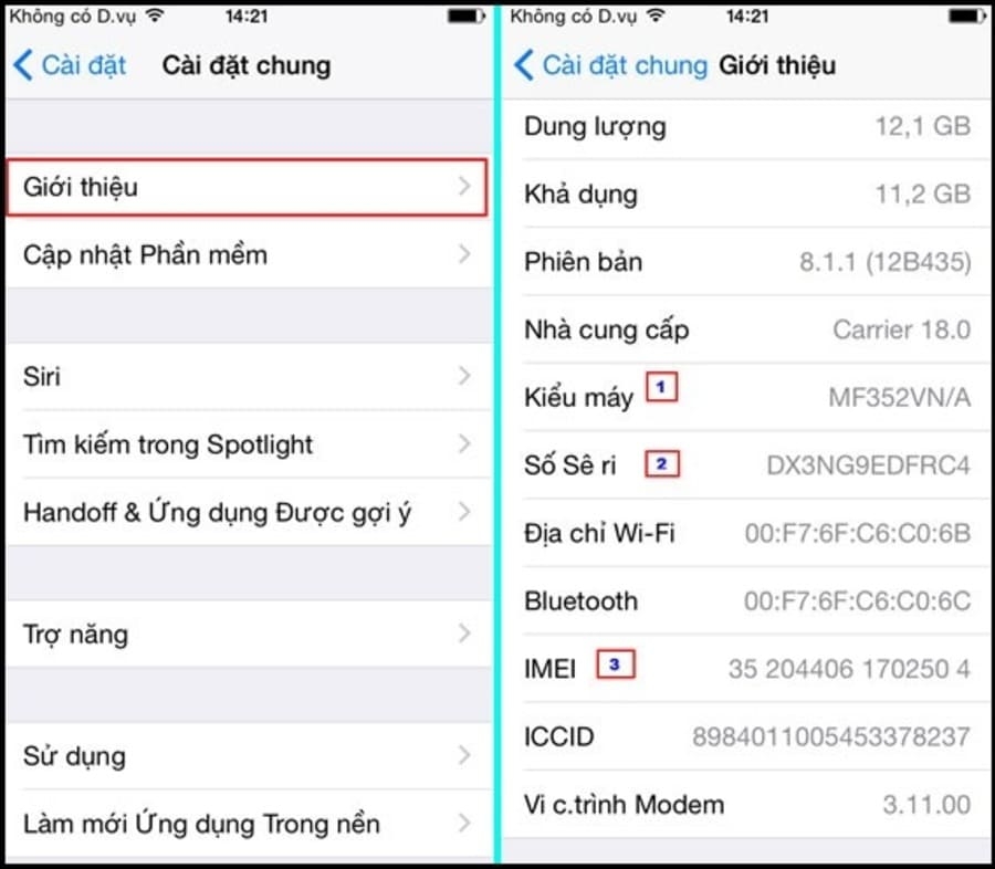 Phân biệt iPhone chính hãng và iPhone xách tay - Hình 2 Phân biệt iPhone chính hãng và iPhone xách tay - Hình 2