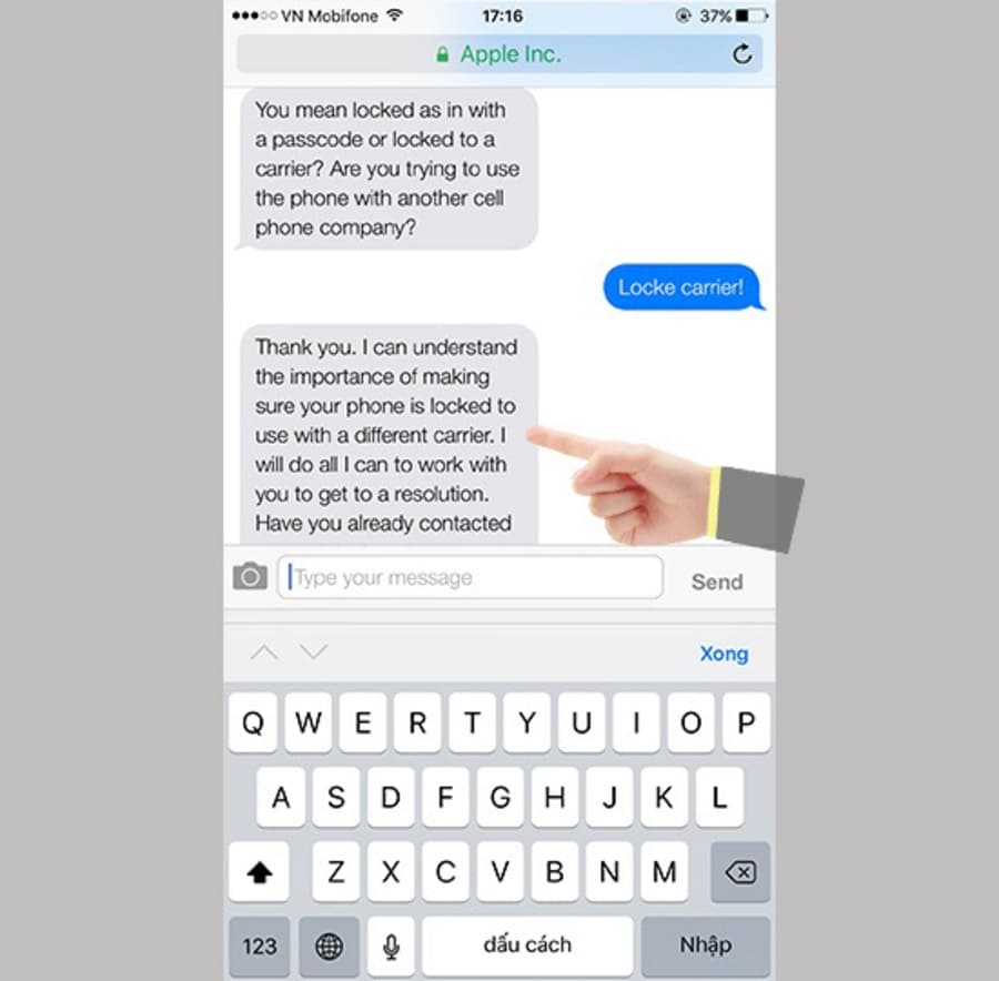 Phân biệt iPhone lock hay iPhone quốc tế - Hình 15 Phân biệt iPhone lock hay iPhone quốc tế - Hình 15