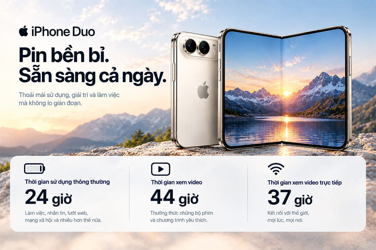 Pin iPhone Duo