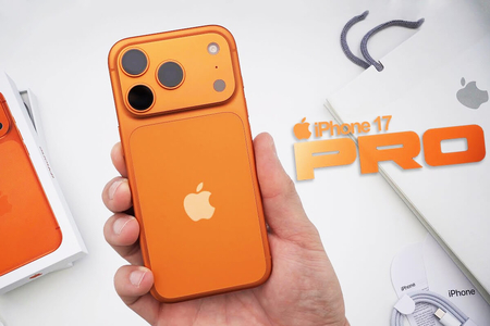 Trên tay iPhone 17 Pro: Thiết kế Unibody, camera Fusion, iOS 26