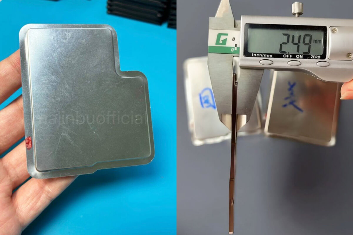 Viên pin hình chữ L được bọc thép Pin iPhone 17 Air