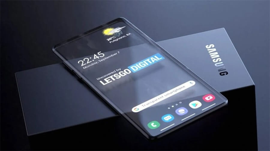 Samsung đang phát triển một chiếc smartphone màn hình trong suốt - Hình 1 Samsung đang phát triển một chiếc smartphone màn hình trong suốt - Hình 1