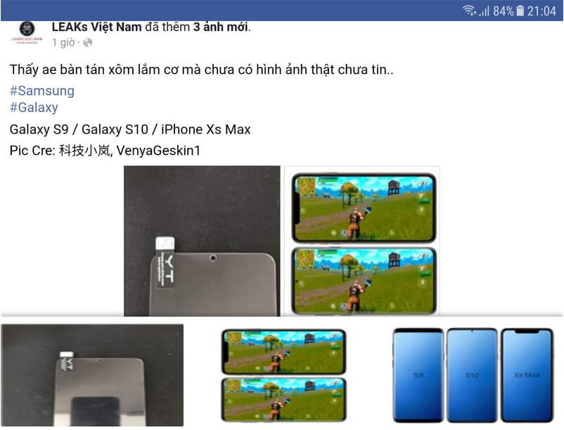 Samsung Galaxy S10 - Lộ diện "siêu phẩm" sắp ra mắt của Samsung Samsung Galaxy S10 - Lộ diện "siêu phẩm" sắp ra mắt của Samsung