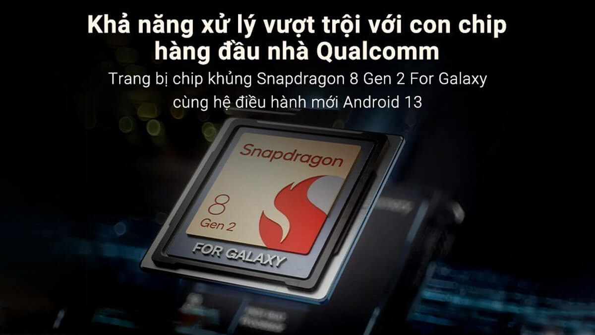 Galaxy S23+ cũ hiệu năng mạnh mẽ, chơi game mượt mà Hiệu năng Samsung Galaxy S23 Plus cũ với Snapdragon 8 Gen 2