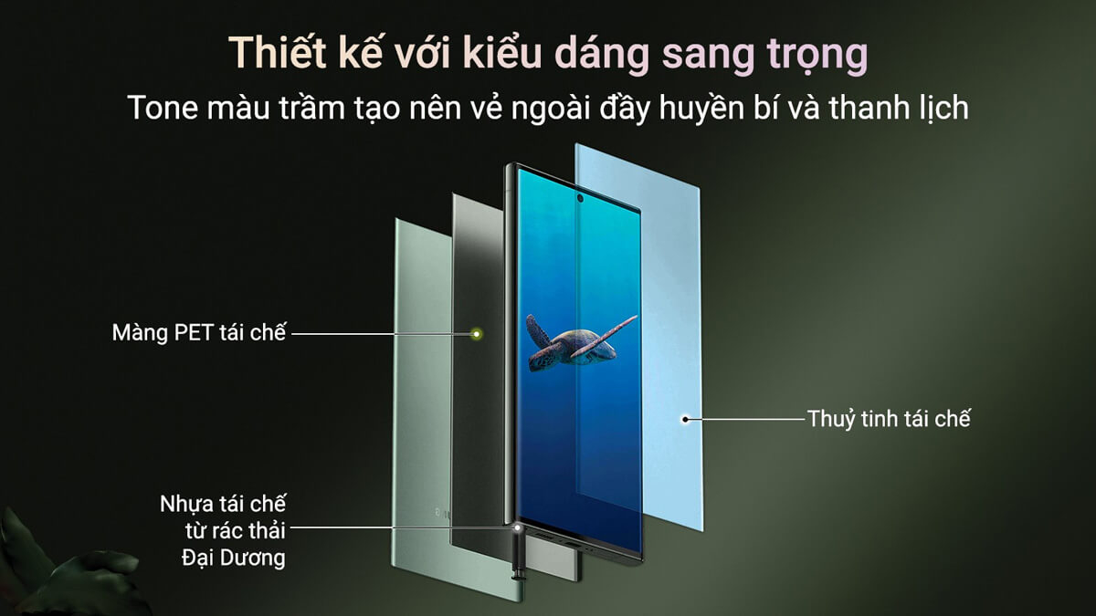 Thiết kế Samsung Galaxy S23 Ultra 5G