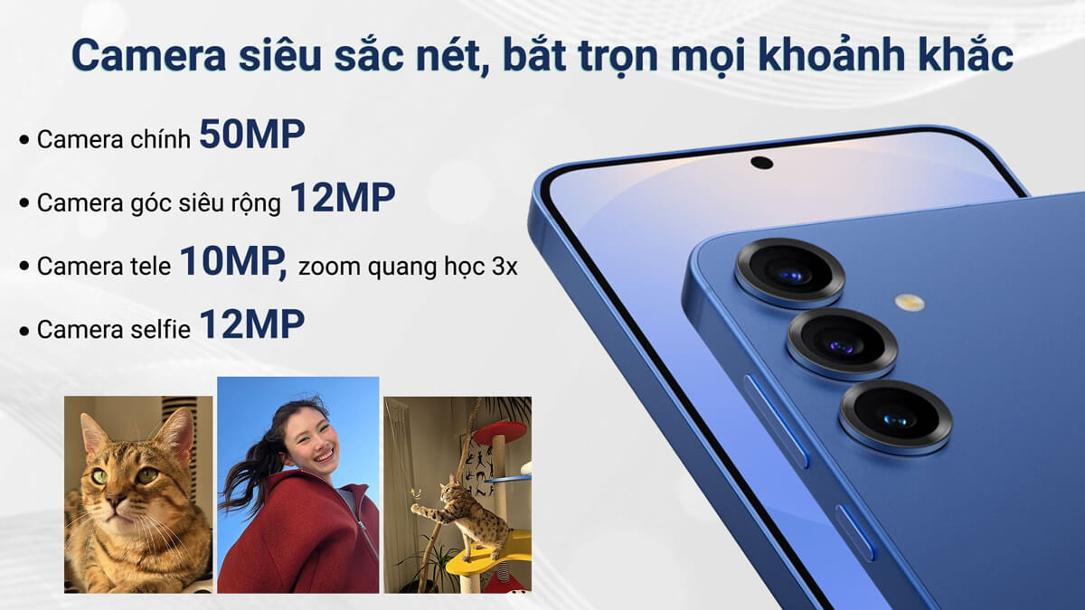 Camera chính 50MP của Samsung Galaxy S25 Plus 512GB