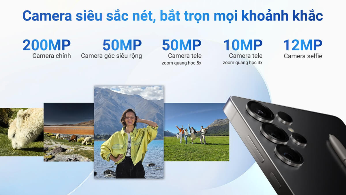 Camera 200MP của Samsung Galaxy S25 Ultra 512GB