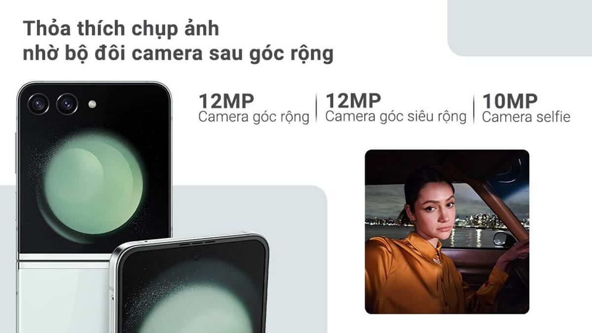 Samsung Galaxy Z Flip5 512GB - Camera Samsung Galaxy Z Flip5 512GB - Camera