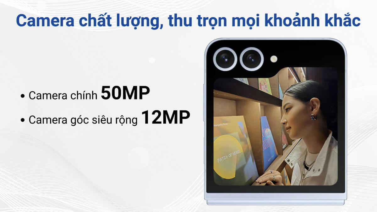 Samsung Galaxy Z Flip6 256GB - Camera