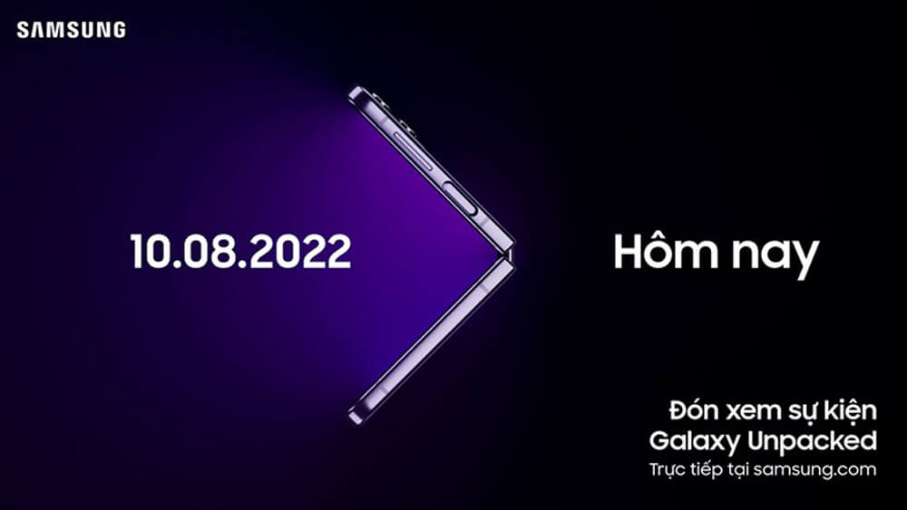 Samsung Galaxy Z Fold4 và Z Flip4 lộ ảnh báo chí chính thức, thiết kế có gì mới? - Hình 1 Samsung Galaxy Z Fold4 và Z Flip4 lộ ảnh báo chí chính thức, thiết kế có gì mới? - Hình 1