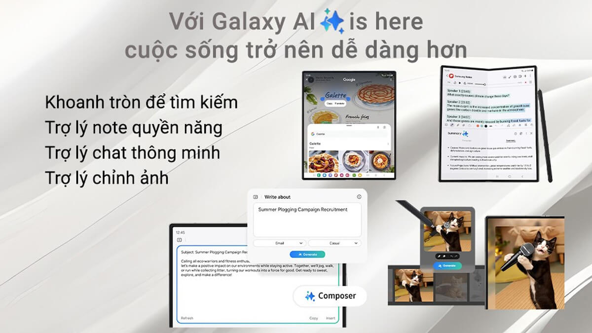 Samsung Galaxy Z Fold6 256GB - Tính năng