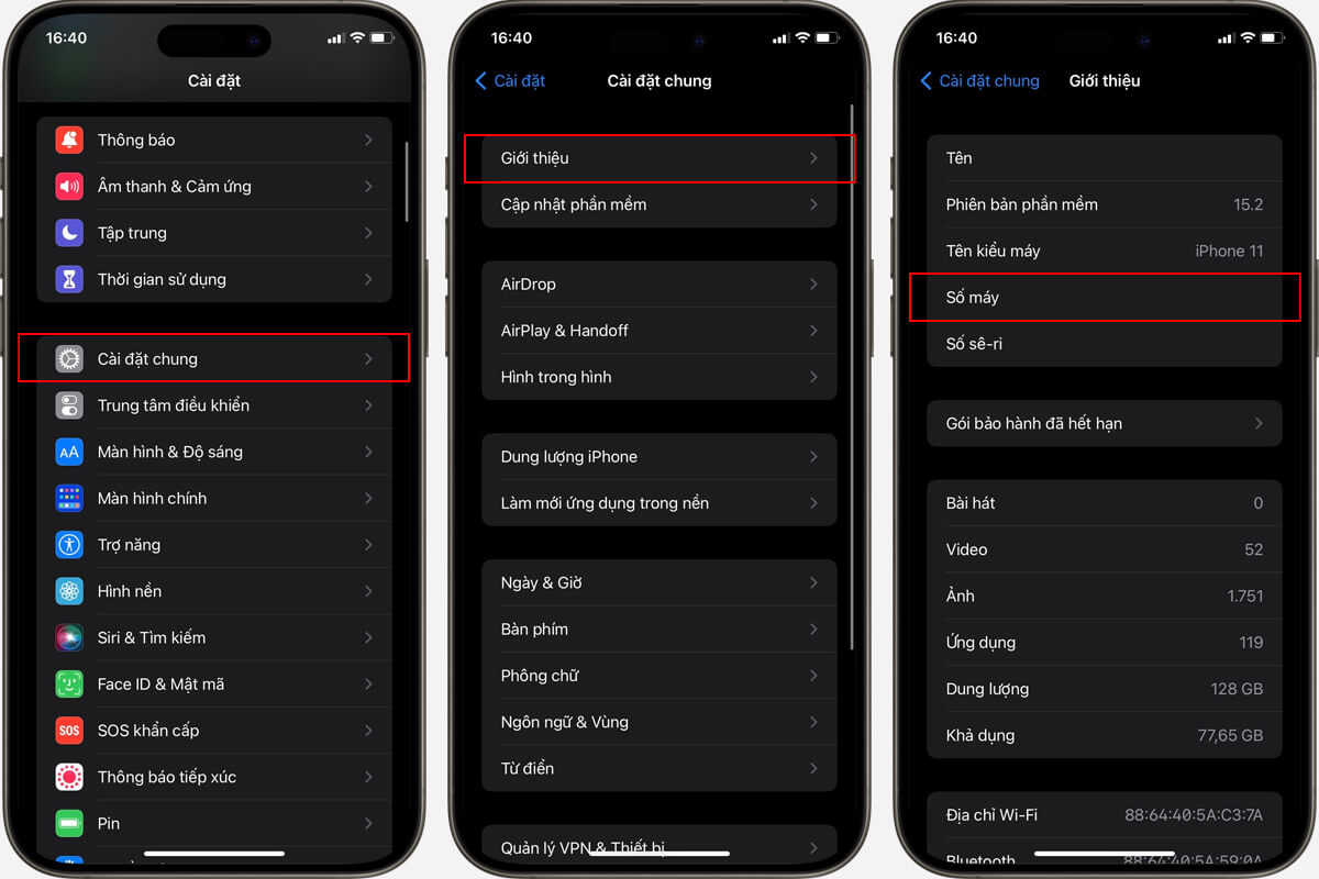 Serial, Model, Part Number iPhone là gì? Tại sao lại quan trọng? - Hình 2 Model Number là gì