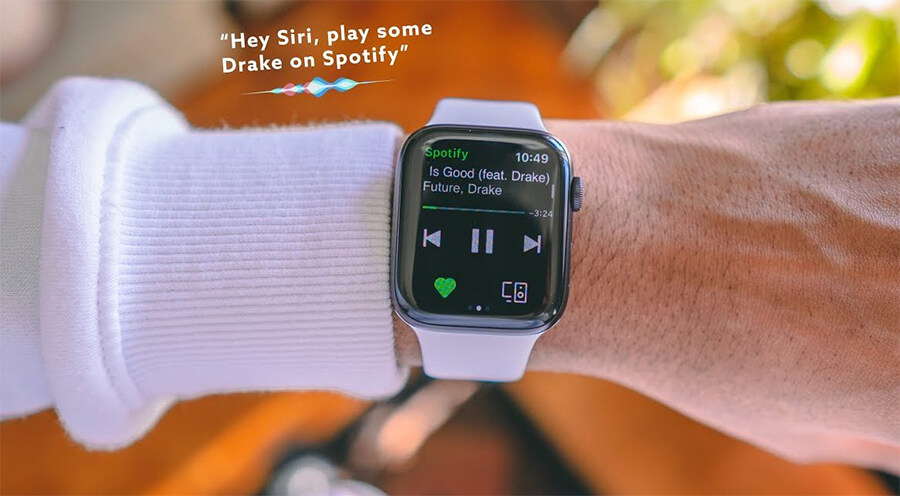 Siri trên Apple Watch đã có thể hỗ trợ Spotify Siri trên Apple Watch đã có thể hỗ trợ Spotify