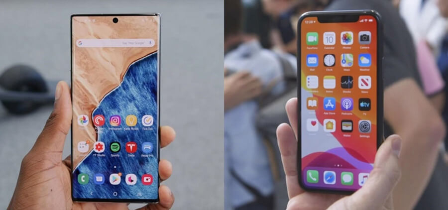 "So găng" iPhone 11 Pro Max và Galaxy Note 10+: Cuộc chiến của hai kẻ dẫn đầu - Hình 2 "So găng" iPhone 11 Pro Max và Galaxy Note 10+: Cuộc chiến của hai kẻ dẫn đầu - Hình 2