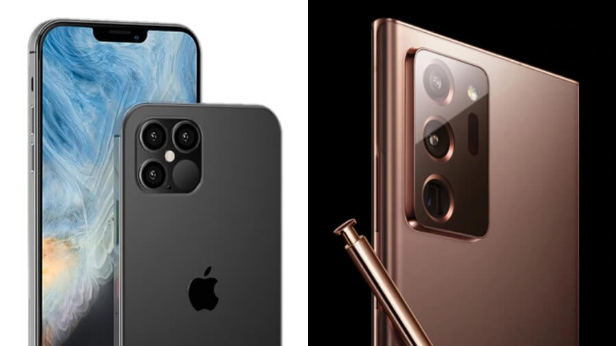 "So găng" iPhone 12 Pro Max và Samsung Galaxy Note 20+, nếu những tin đồn là sự thật - Hình 1 "So găng" iPhone 12 Pro Max và Samsung Galaxy Note 20+, nếu những tin đồn là sự thật - Hình 1