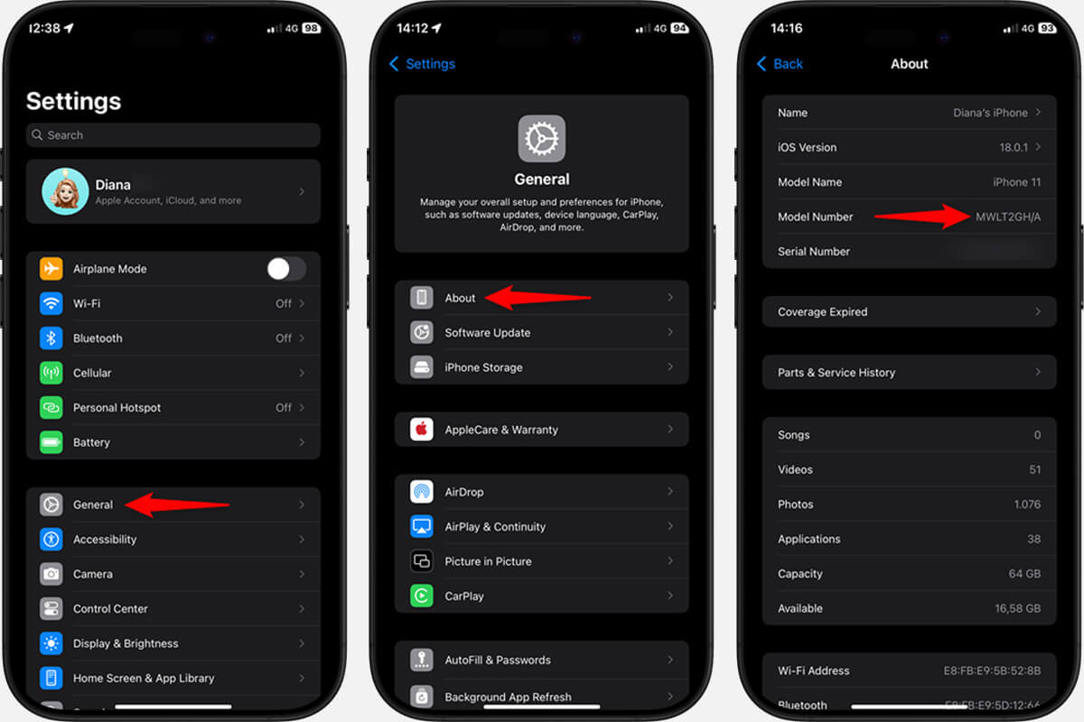 Giải mã ký tự M trong số máy iPhone, cách nhận biết hàng chính hãng chuẩn xác nhất - Hình 3 Ký tự M trong số máy iPhone - Hình 3