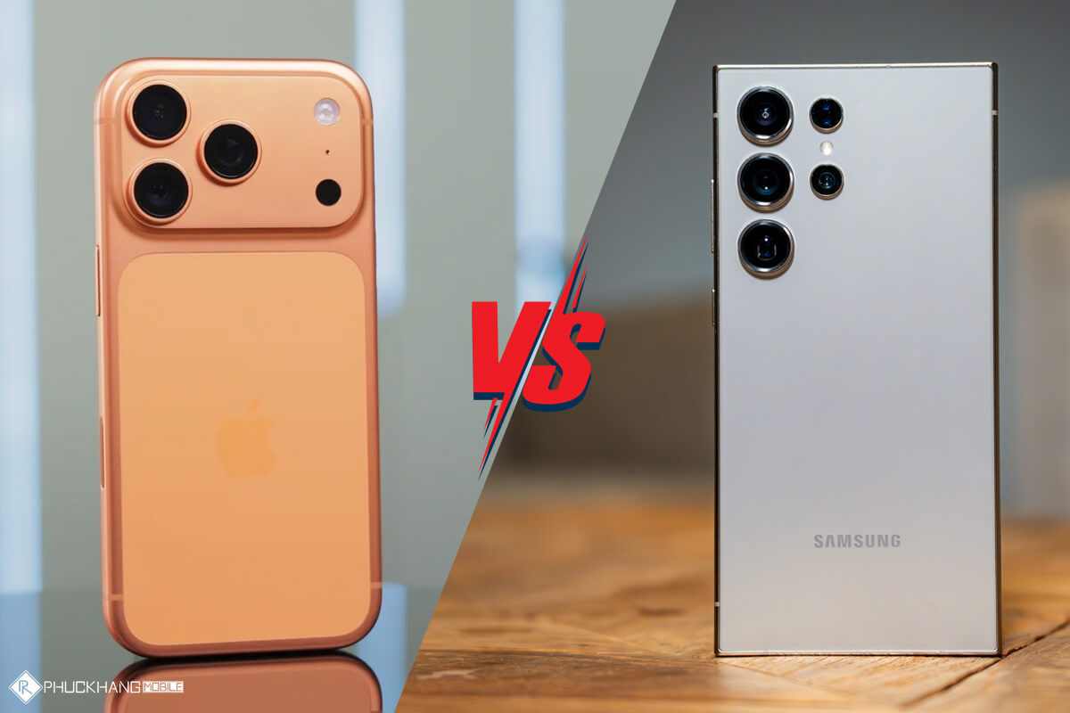 iPhone 17 Pro vs Samsung Galaxy S24 Ultra - Thiết kế