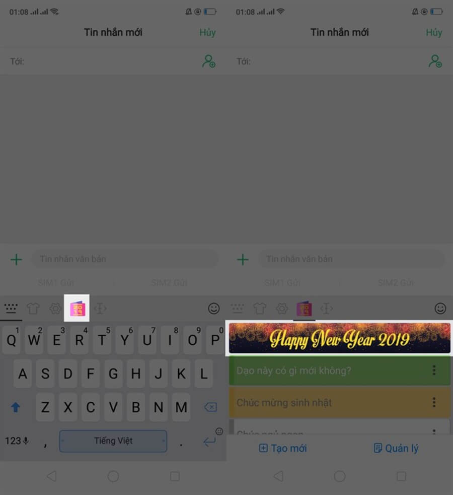 Soạn những tin nhắn chúc tết 2019 độc đáo bằng Labankey - Hình 1 Soạn những tin nhắn chúc tết 2019 độc đáo bằng Labankey - Hình 1