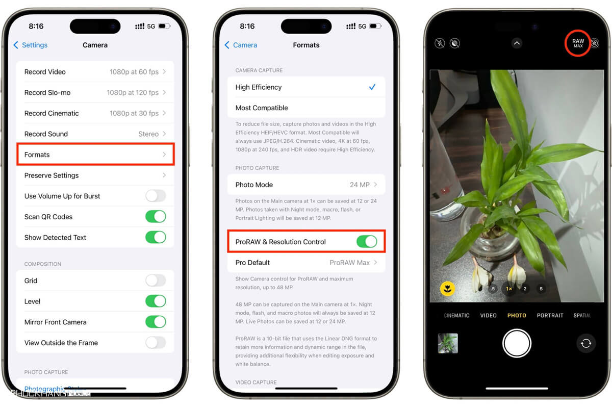 Sử dụng ảnh Raw để làm nổi bật chủ thể