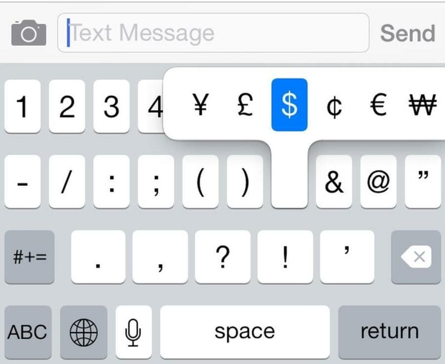 Chạm phím Cách (Space) 2 lần để tạo dấu chấm câu Chạm phím Cách (Space) 2 lần để tạo dấu chấm câu