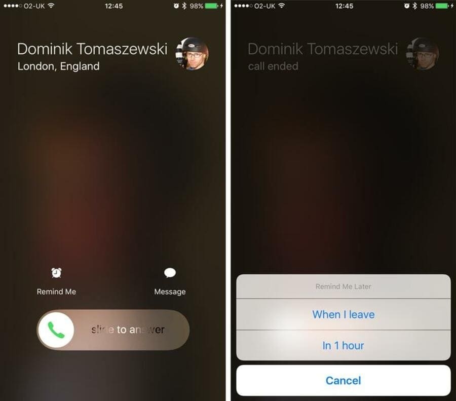 Nhắc nhở gọi lại cuộc gọi nhỡ với tính năng Remind Me Later Nhắc nhở gọi lại cuộc gọi nhỡ với tính năng Remind Me Later