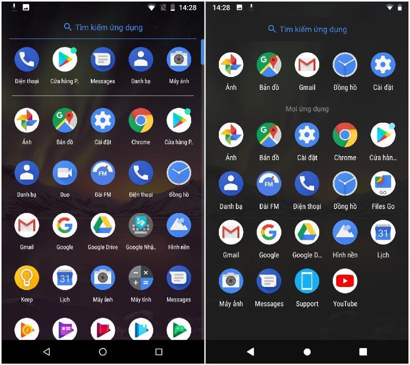 Sự khác biệt giữa giao diện Android 8 với Android 9 trên Nokia 6.1 - Hình 8