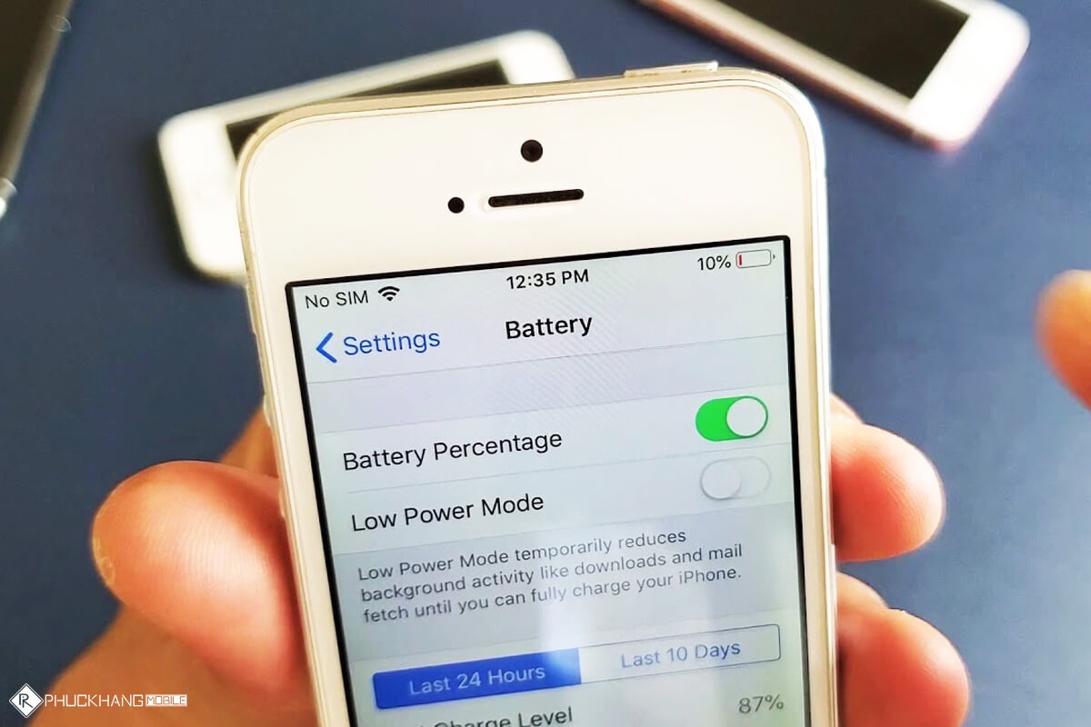 Vì sao nên thay pin iPhone 5 / 5S / 5C tại CareK? Thay pin iPhone 5s