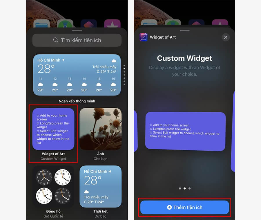 Thêm một bức tranh lên màn hình iPhone chạy iOS 14 mà không cần Jailbreak - Hình 3